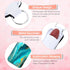 Hicarer Sublimation Lipstick Holder Keychain Bulk Blank Lipstick Neoprene Clip-on Sleeve Travel Key Ring Holder...