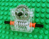 LEGO Technic COMPLETE GEARBOX ASSEMBLY 2 x 4 x 3 1/3 Trans-Clear Wormbox gear motor REDUCER block Mindstorms robotics ev3 NXT transparent robot bu...