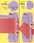 Firbon Purple A5 Paper Cutter, Straight Small Paper Trimmer with Side Ruler for Scrapbooking Craft, Paper, Coupon, Label, Cardstock...