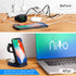 3-in-1 Wireless Charger Foldable - NiYo Universal Charging Station Compatible w/iPhone 14/13 Pro/13/12/11/Pro/SE/XS/XR/8, Apple Smartwatch & Airpo...