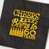 Crisky Cheers to 60 Years 60th Birthday Napkins Black and Gold 60th Brithday Decorations Birthday Party Supplies Beverages Napkins 60 PCS, 3-Ply...