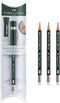 Faber-Castell Perfect Pencil Castell 9000 and 3 Count Pencil Refill - #2 Lead Pencil, Sharpener and Pencil Extender (Pack of 1)...