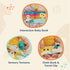 B. toys- B. baby – Interactive Soft Baby Book – Rainbow Sunshine- Baby Developmental toy- Cloth Book for Babies – Sensory Features – 6 Months +...