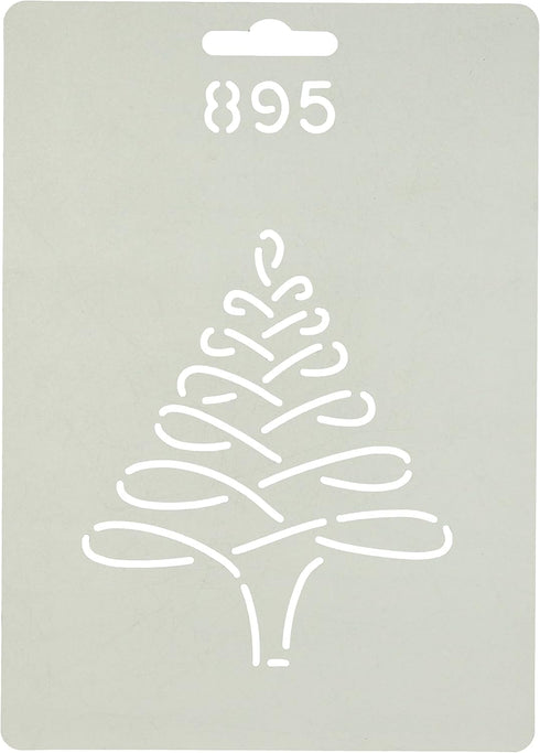 Quilting Creations Christmas Tree Quilt Stencil, 4"...