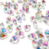 Hicarer 200 Pieces Teardrop Chandelier Crystal Pendants 6 x 12 mm AB Color Rainbow Crystal Beads for Chandelier Jewelry Making DIY Project Earring...