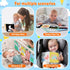 OKOOKO Black and White Baby Book High Contrast Baby Toy 0-6 Months Baby Soft Book Tummy Time Toy Crib Stroller Toy Montessori Sensory Toy Early Ed...