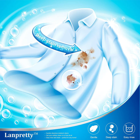Home & Travel Laundry Detergent - Convenient Liquid Solution for On-The-Go Cleaning...