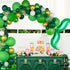 KatchOn Green Mermaid Tail Balloon - 25 Inch, Pack of 6 | Foil Curve Balloon for Garland | Mermaid Birthday Decorations...
