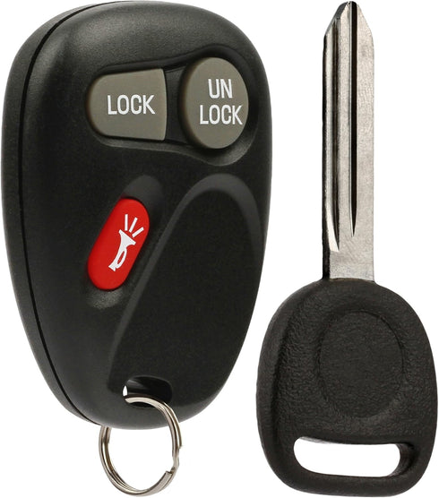 fits 2001 2002 Key Fob Remote Cadillac Escalade / Chevy Avalanche S10 Silverado Suburban Tahoe / GMC Sierra Sonoma Yukon (15042968)...