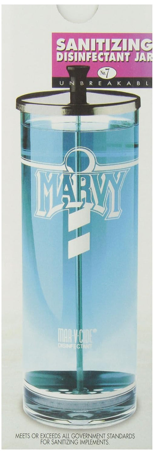 William Marvy No.7 Unbreakable Disinfectant Jar, 40 Ounce...