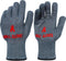 Oven Gloves Grill Gloves, 1472? Heat Proof Non-Slip Grill Oven Gloves with Fingers, Men & Women BBQ Accessories for Cooking, Barbecuing, Baking, K...