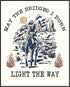 Posterizer 1 pcs-may the bridges i burn light the way-cowboy print-Western Art-Men's Art Collection-Decor for Game Room or Man Cave- unframed wall...