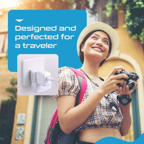 Ceptics Brazil Travel Adapter Plug with Dual Usa Input - Type N (3 Pack - Ultra Compact - Safe Grounded Perfect for Cell Phones, Laptops, Camera C...