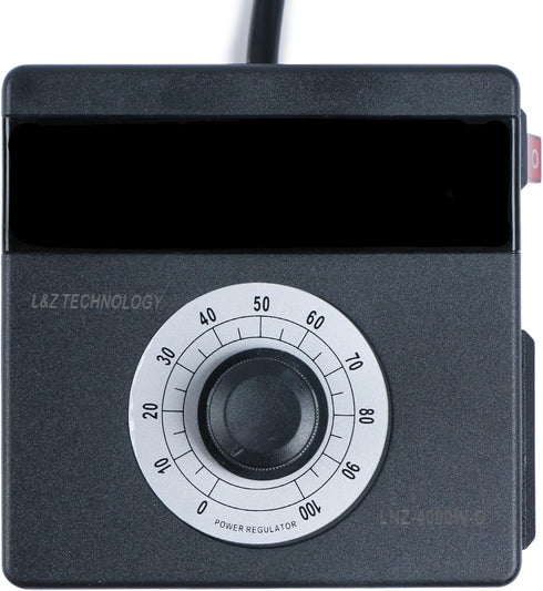 Variable Speed Controller Adjuster for Exhaust Fan Motor Router Electric Drill Rheostat AC 110V 220V 15A 4000W...