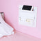 Bedside Shelf Accessories Organizer- Wall Mount Self Stick On,Ideal for Glasses,Remote,Earphone, Cell Phone Charger,Manicure Kit...