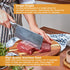 Jean-Patrique Cleaver Butcher Knife - Single Forged with Razor Sharp Edge Cleaver Knife - Kitchen Chopping Knife Meat Cleaver 6.7"/17cm...