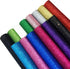 14pcs Shiny Superfine Faux Lather Sheets, PU Glitter Leather Fabric Sheet for DIY Earrings Crafts Hair Bows Christmas Decoration and Jewelry Makin...
