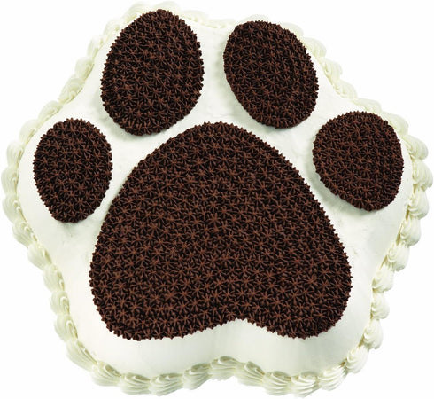 Wilton Paw Print Cake Pan, Silver, Aluminum...