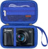 Carrying Case for Canon PowerShot SX740/ SX730/ SX720/ SX620 Digital Camera, 4K Video Camera Travel Storage Cover Bag Organizer Holder, Mesh Pocke...