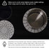 Lazy K Induction Cooktop Mat - Silicone Fiberglass Scratch Protector - for Magnetic Stove - Non Slip Pads to Prevent Pots from Sliding During Cook...