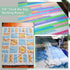 2 Pcs Wave Edge Waves Ruler Acrylic Quilt Rulers for Quilting 0.2'' Thick Quilting Templates for Machine Non Quilting Motion Quilting Template Rul...