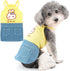 Zunea Camisole Dog Dresses for Small Dogs Girls Summer Puppy Sundress Denim Skirt Cute Female Dogs Dress Soft Vest Shirts Pet Clothes Outfits Dail...