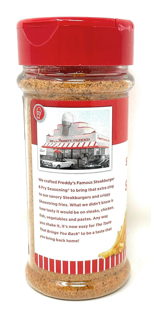 Freddy’s Frozen Custard & Steakburgers | Freddy's Famous Steakburger & Fry Seasoning | 8.5 Oz/ 2.41 g...