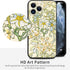 Berkin Arts Compatible with iPhone 11 Pro Case Silicone Cover with Screen Protector Art Nouveau Floral Flower (Clematis by Alphonse Mucha)...