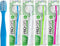 PRO-SYS® Soft Toothbrush for Adult with Sensitive Teeth & Gums, ADA Accepted, with 35-Tuft Wide Dupont® Tynex® Bristles, Pack of 4...