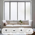 Coavas Window Privacy Film Frosted Glass Window Clings Heat Blocking Frosting Film Decorative Bathroom Door Window Coverings Day and Night Privacy...