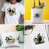 INFUNLY 4 Sets Embroidery kit with Cat Pattern Embroidery Kit for Beginners DIY Beginner Cat Embroidery Set Plant Cat Cross Stitch Kit for Adults ...