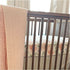 Crane Baby Soft Cotton Crib Mattress Sheet, Fitted Sheet for Cribs and Toddler Beds, Pink Floral, 28”w x 52”h x 9”d...