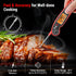 F05 Digital Meat Thermometer for Cooking with Motion Sensing, Waterproof Food Thermometer for Kitchen BBQ Oil Grill Smoker Candy Thermometer Black...