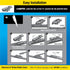 Rain-X 830124 Silicone Endura Wiper Blades, 24 Inch Windshield Wipers (Pack of 1), Automotive Replacement Windshield Wiper Blades With Two Times L...