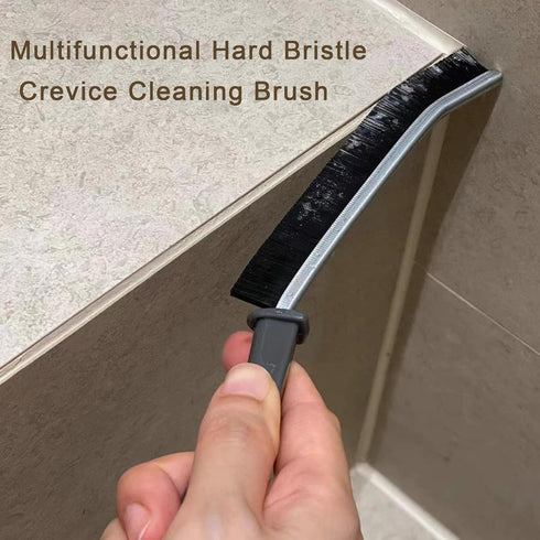 3Pcs Crevice Cleaning Brush, Crevice Grout Brush, New Multifunctional Corners Cleaning Brush Tool, Bathroom Kitchens Gap Brush, Hard Bristle Crevi...