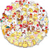 Chicken Stickers| 100 PCS | Cute Yellow Stickers, Vinyl Waterproof Stickers for Laptop,Guitar,Motorcycle,Bike,Skateboard,Luggage,Phone,Hydro Flask...