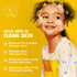 Kids Organic Foaming Face Wash - Natural Skincare for Teen Girls 10-12 - Gentle Facial Cleanser Cream for Dry Sensitive Skin - Hydrating Exfoliati...