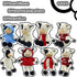 RELIGES 9" Cute Cow Stuffed Animals Soft Cuddly Cow Plush Stuffed Animal Birthday Gifts for Boys and Girls, Plush Animal Decorations (Cows - Stand...
