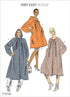 Vogue V9340Y Very Easy Women's Hooded Coat Sewing Patterns, Sizes 4-14...