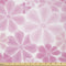Lunarable Pale Pink Fabric by The Yard, Flower Pattern in Rosy Shades Coming of The Spring Themed Daisies, Stretch Knit Fabric for Clothing Sewing...