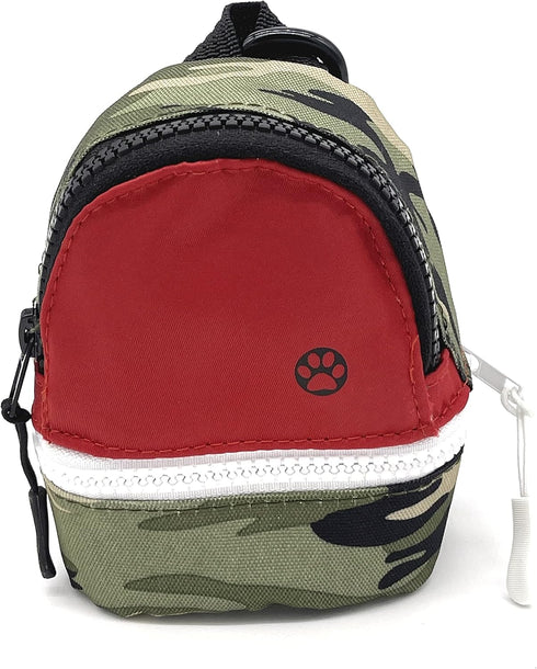 LLC Dog Backpack, Cat Backpack, Small Carrier | Clip on Harness or Leash, Fun Pet Treat Holder, Toy Bag, or Waste Dispenser | Dog Treat Training P...