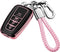Tukellen for Toyota Key Fob Cover with Keychain,Special Soft TPU Key Case Protector Compatible with 2020-2022 Highlander Corolla Prius,2018-2024 R...