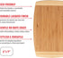 Joyce Chen Small Burnished Bamboo Cutting Board, 6x9 Inches...