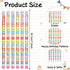24 Pcs Happy Birthday Pencils Colorful Birthday Pencil for Students Wooden Pencils with Erasers Birthday Pencils for Teacher Classroom Reward Birt...