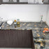 17.7''x100'' Slate Gold Glossy Marble Contact Paper for Countertops Waterproof Peel and Stick Countertops for Kitchen Self Adhesive Removable Viny...