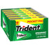 Trident Spearmint Sugar-Free Chewing Gum, 6 Pocket Packs of 28 Pieces (168 Total Pieces)...