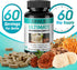 6 in 1 Mushroom Supplement - Focus, Memory, Nootropics Brain & Immune Support Mushroom Complex with Lions Mane, Reishi, Cordyceps, Chaga, Turkey T...