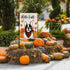 Hello Fall Garden Flag Boston Terrier Dog Pumpkins Double Sided Vertical Seasonal Autumn Outdoor Yard Lawn Decorations 12.5 x 18 Inch...