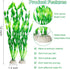 MyLifeUNIT Artificial Seaweed Water Plants for Aquarium, Plastic Fish Tank Plant Decorations 10 PCS (Green)...