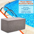Pool-Whiz Pumice Block, Pool Tile & Concrete Cleaner, Pumice Stone for Cleaning Pools, Spas & Water Features, Pool and Spa Cleaner, by Billy Bucks...
